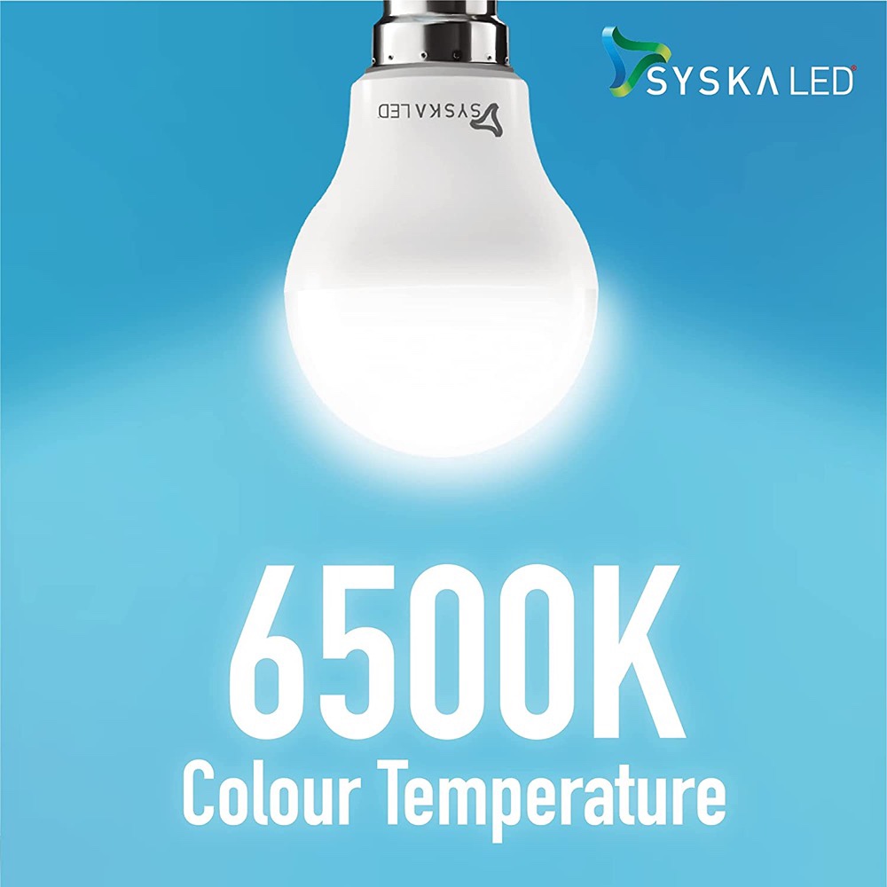Buy Syska Electric Powered 9 Watt Smart LED Bulb (SSKSMWP9WCCTC, White)  Online - Croma