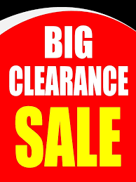 Clearance Sale